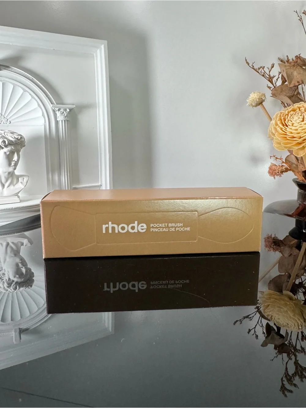 Rhode Pocket Brush Double-Ended Makeup Brush